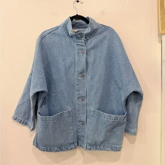 Gravel & Gold Marram Jacket in Yuba Denim Wash size 2 or Medium - Picture 7 of 8